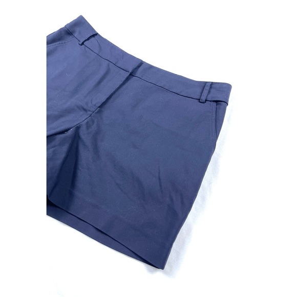 Anthropologie Gibson Latimer Navy Blue Tailored Shorts - Picture 4 of 7